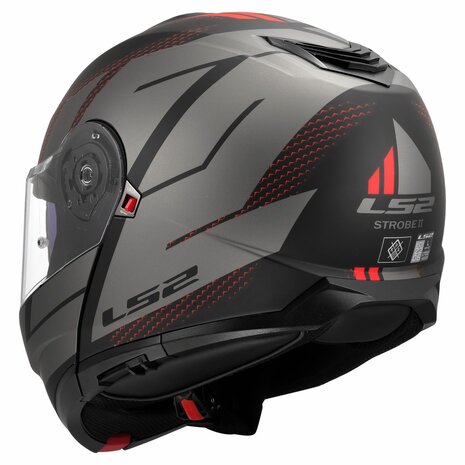 LS2 FF908 Strobe II helmet Code black grey