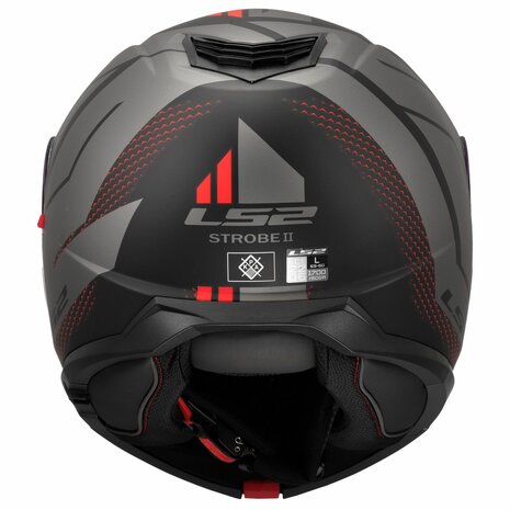LS2 FF908 Strobe II helmet Code black grey