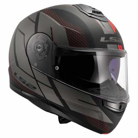 LS2 FF908 Strobe II helmet Code black grey