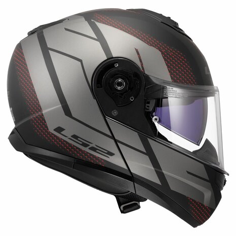 LS2 FF908 Strobe II helmet Code black grey
