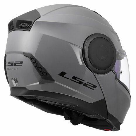 LS2 FF902 Scope II helmet solid nardo grey