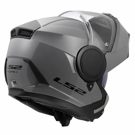 LS2 FF902 Scope II helmet solid nardo grey
