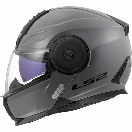 LS2 FF902 Scope II helmet solid nardo grey