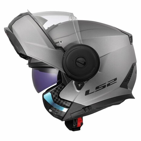 LS2 FF902 Scope II helmet solid matt titanium
