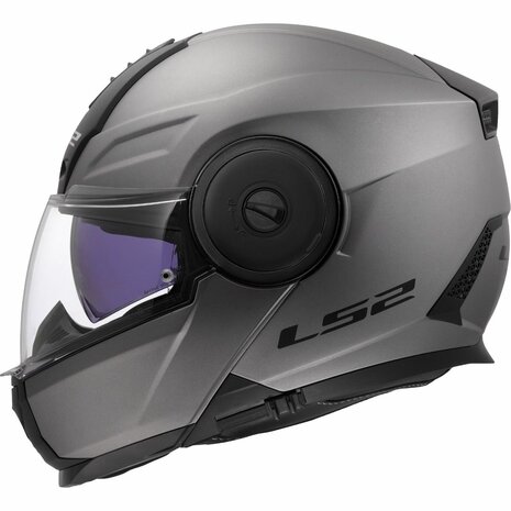 LS2 FF902 Scope II helmet solid matt titanium