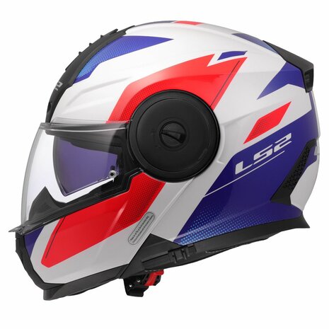 LS2 FF902 Scope II helmet Duria white blue red
