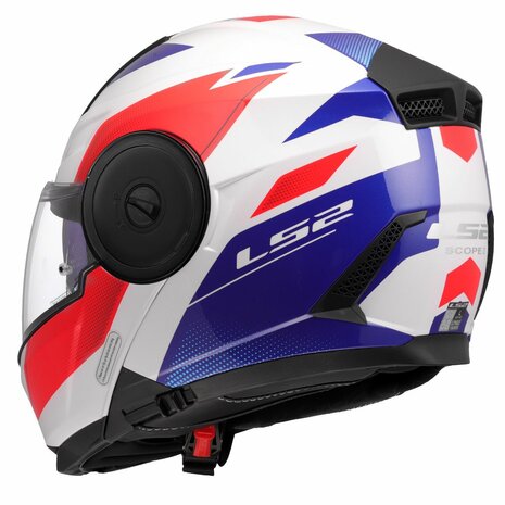 LS2 FF902 Scope II helmet Duria white blue red