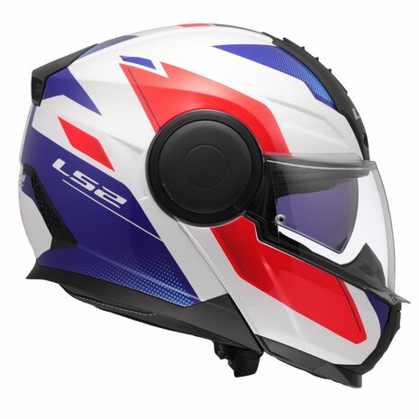 LS2 FF902 Scope II helmet Duria white blue red