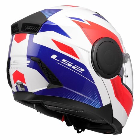 LS2 FF902 Scope II helmet Duria white blue red