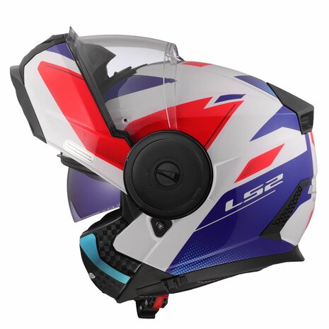 LS2 FF902 Scope II helmet Duria white blue red