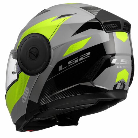 LS2 FF902 Scope II helmet Duria grey high-vision yellow
