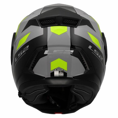 LS2 FF902 Scope II helmet Duria grey high-vision yellow