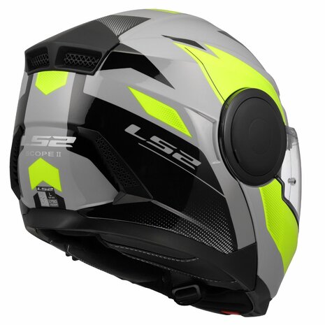 LS2 FF902 Scope II helmet Duria grey high-vision yellow