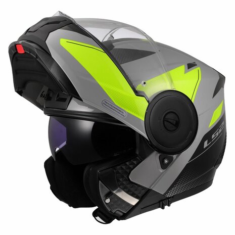 LS2 FF902 Scope II helmet Duria grey high-vision yellow