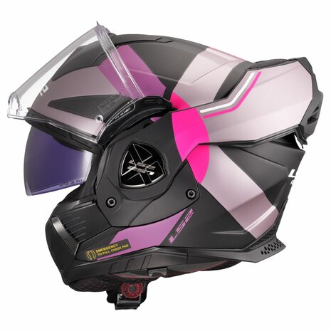 LS2 FF901 Advant X helmet Ultra grey purple