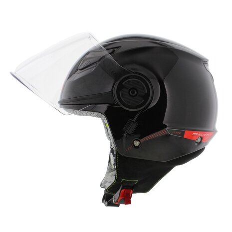 MT Kids Lite children helmet solid gloss black