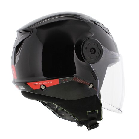 MT Kids Lite children helmet solid gloss black