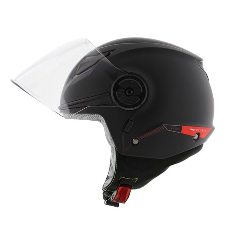 MT Kids Lite children helmet solid matt black