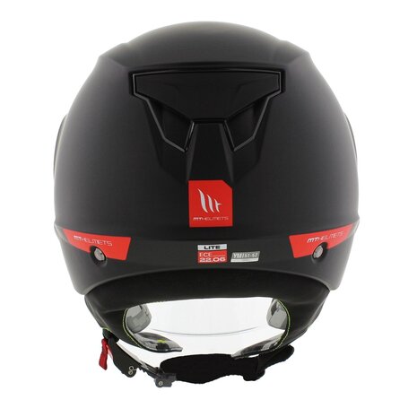MT Kids Lite children helmet solid matt black