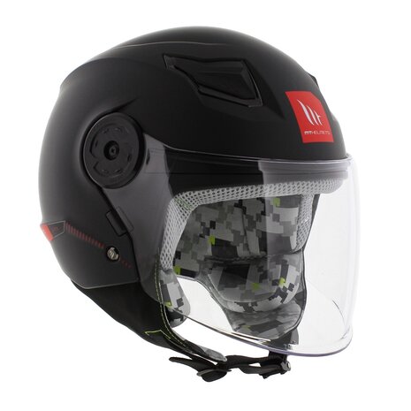 MT Kids Lite children helmet solid matt black