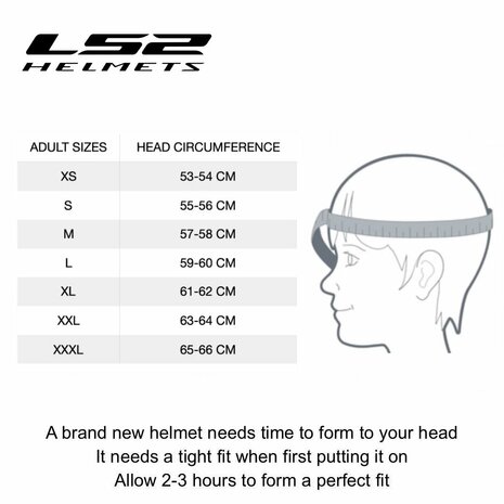 LS2 FF353 Rapid II helmet Flitz white blue red - Size XL