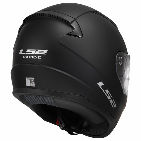 LS2 FF353 Rapid II helmet solid matt black