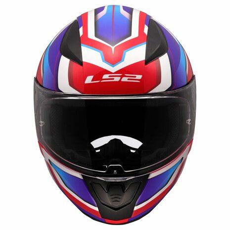 LS2 FF353 Rapid II helmet Flitz white blue red - Size XL