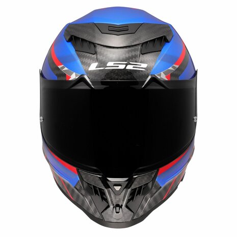 LS2 FF807 Dragon helmet Trax blue red