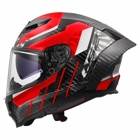 LS2 FF807 Dragon helmet Trax red