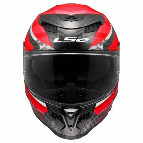 LS2 FF807 Dragon helmet Trax red