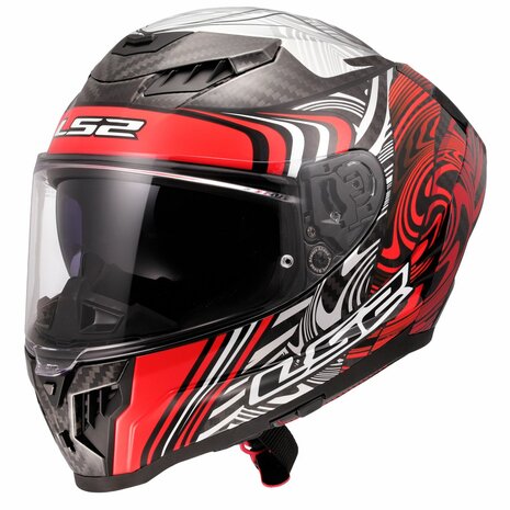 LS2 FF807 Dragon helmet Enthum red