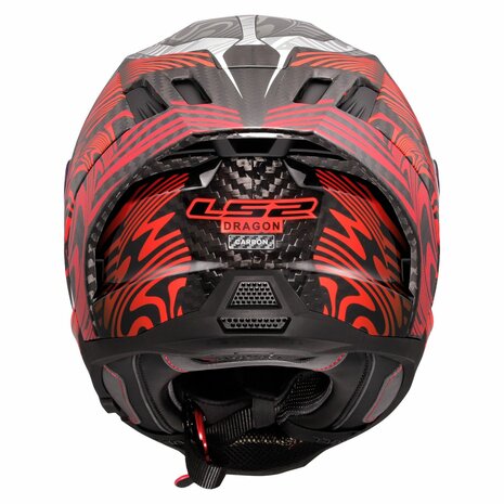 LS2 FF807 Dragon helmet Enthum red