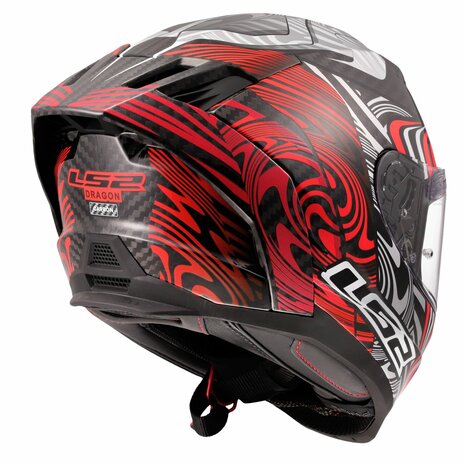 LS2 FF807 Dragon helmet Enthum red