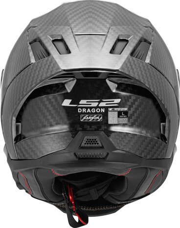 LS2 FF807 Dragon helmet solid matt carbon black