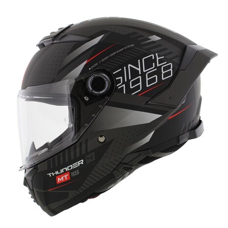 MT Thunder 4 SV full face helmet Luminence matt black