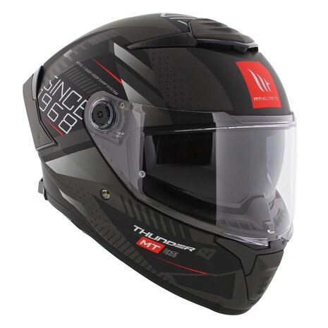 MT Thunder 4 SV full face helmet Luminence matt black