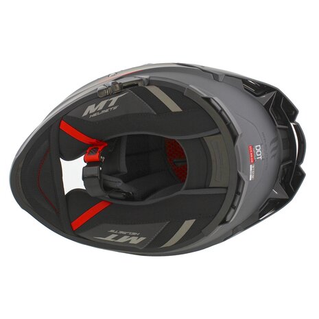 MT Thunder 4 SV full face helmet solid matt grey