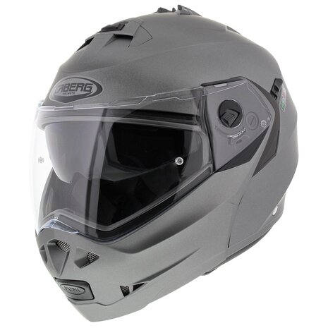 Caberg Duke II Matt Gun Metal Grey - Modular Flip Up motorcycle helmet