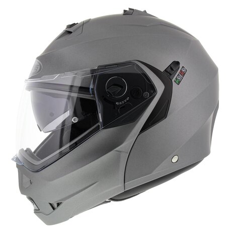 Caberg Duke II Matt Gun Metal Grey - Modular Flip Up motorcycle helmet