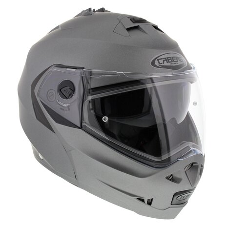 Caberg Duke II Matt Gun Metal Grey - Modular Flip Up motorcycle helmet