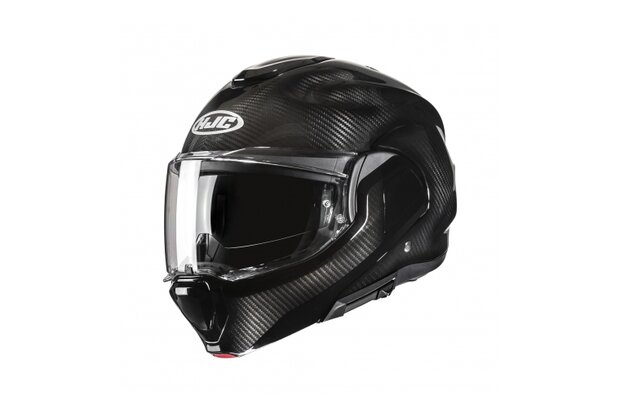 HJC F100 Modular Helmet Gloss Carbon Black