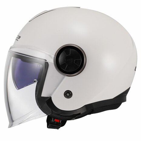 LS2 OF620 Classy helmet solid gloss white