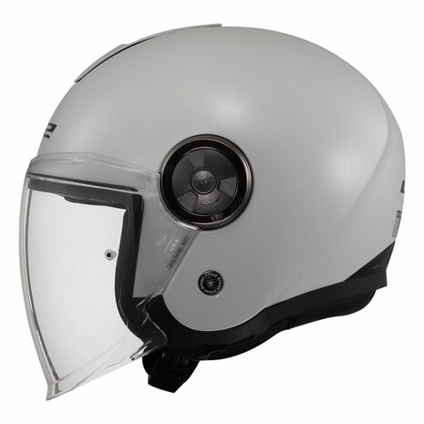 LS2 OF620 Classy helmet solid gloss pearl grey