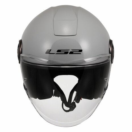 LS2 OF620 Classy helmet solid gloss pearl grey