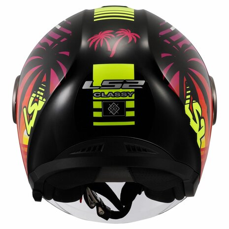 LS2 OF620 Classy helmet Palm gloss black