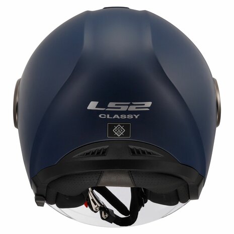 LS2 OF620 Classy helmet solid navy matt blue