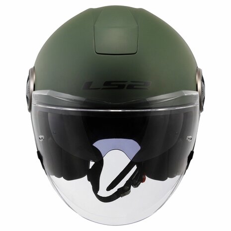 LS2 OF620 Classy helmet solid military matt green