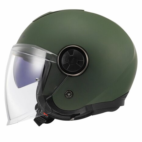LS2 OF620 Classy helmet solid military matt green