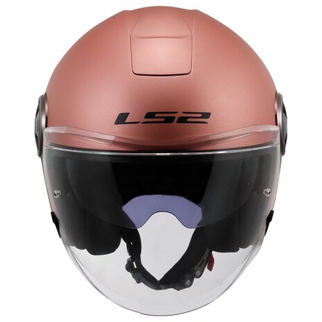 LS2 OF620 Classy helmet solid matt gold pink
