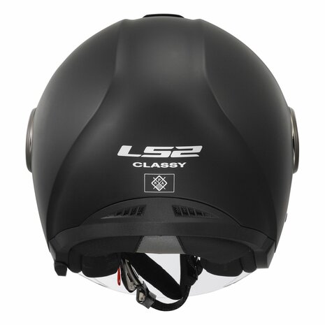 LS2 OF620 Classy helmet solid matt black - Size L